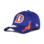 New Era Denver Broncos Böjd Skärmkeps NFL Lagfärger Blue, Herr