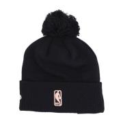 New Era Atlanta Hawks Pom Pom Stickad Mössa Black, Herr