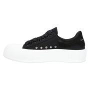 Alexander McQueen Canvas sneakers Black, Dam