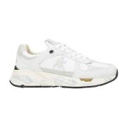 Premiata Vita Sneakers med Pinaforemetal Bredd White, Dam