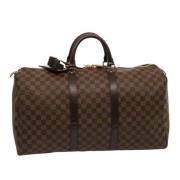 Louis Vuitton Vintage Pre-owned Canvas resvskor Brown, Dam