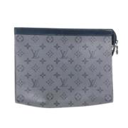 Louis Vuitton Vintage Pre-owned Tyg louis-vuitton-vskor Gray, Herr