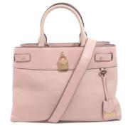 Michael Kors Pre-owned Pre-owned Laeder totevskor Pink, Dam