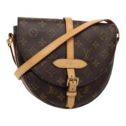 Louis Vuitton Vintage Pre-owned Canvas axelremsvskor Brown, Dam