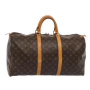 Louis Vuitton Vintage Pre-owned Canvas resvskor Brown, Dam