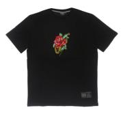 Dolly Noire Svart Rosa Herr Tee Skjorta Black, Herr