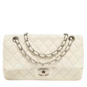 Chanel Vintage Pre-owned Laeder chanel-vskor White, Dam