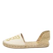 Sophia Webster Pre-owned Pre-owned Canvas lgskor Beige, Dam