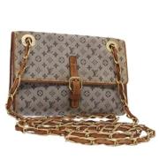 Louis Vuitton Vintage Pre-owned Canvas louis-vuitton-vskor Beige, Dam