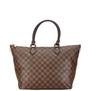 Louis Vuitton Vintage Pre-owned Canvas axelremsvskor Brown, Dam