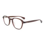 Garrett Leight Kalifornisk Stil Glasögon Glco Gilbert Brown, Unisex