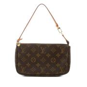 Louis Vuitton Vintage Pre-owned Canvas kuvertvskor Brown, Dam