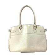 Louis Vuitton Vintage Pre-owned Laeder louis-vuitton-vskor White, Dam