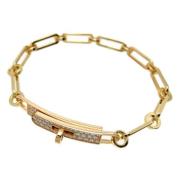 Hermès Vintage Pre-owned Guld armband Yellow, Dam