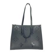 Louis Vuitton Vintage Pre-owned Tyg louis-vuitton-vskor Black, Dam