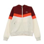 Fila Dam Tracksuit Jacka i Rabarber/Grå/Fiesta Orange/Vit White, Dam