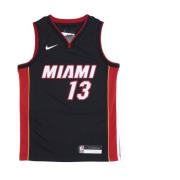 Nike NBA Swingman Jersey Adebayo Edition Black, Herr