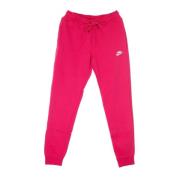 Nike Fireberry/Vit Fleece Tracksuit Byxor Pink, Dam