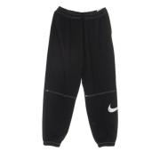 Nike Svarta lättvikts träningsbyxor Swoosh fleece Black, Dam