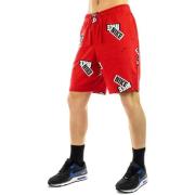 Nike Röda French Terry All Over Print Shorts Red, Herr