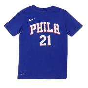 Nike Joel Embiid NBA Icon Edition Tee Blue, Herr