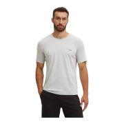 Hugo Boss Stretch bomull T-shirt - MC-stil Gray, Herr