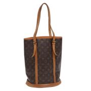 Louis Vuitton Vintage Pre-owned Canvas louis-vuitton-vskor Brown, Dam