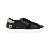 D.a.t.e. Vintage Black Army Low-Top Sneakers Black, Herr