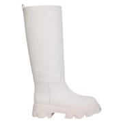 Gia Borghini Vita Läder Ankelboots Aw22 White, Dam