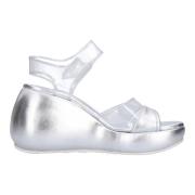 Casadei Med klack Silver Gray, Dam