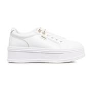 Liu Jo Glamorös Platform Sneaker Selma 11 White, Dam