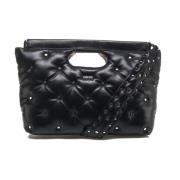 Liu Jo Studded Glossy Shopper Handväska Black, Dam