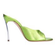 Casadei Sandaler Grön Green, Dam