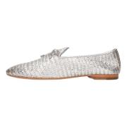 Emanuelle Vee Platta skor Silver Gray, Dam