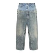 Balenciaga Jeans med vintageeffekt Blue, Herr