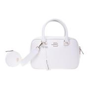 Baldinini Handbag with purse in white leather White, Dam