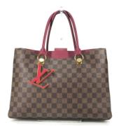 Louis Vuitton Vintage Pre-owned Tyg louis-vuitton-vskor Brown, Dam