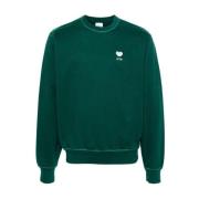 Arte Antwerp Hjärtblomma Logga Grön Sweatshirt Green, Herr