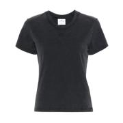 Courrèges Stilren T-Shirt för kvinnor Black, Dam