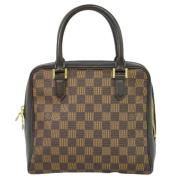 Louis Vuitton Vintage Pre-owned Canvas handvskor Brown, Dam