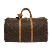 Louis Vuitton Vintage Pre-owned Canvas resvskor Brown, Dam