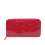 Louis Vuitton Vintage Pre-owned Laeder plnbcker Red, Dam