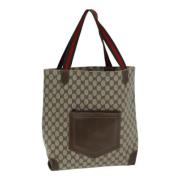 Gucci Vintage Pre-owned Laeder gucci-vskor Beige, Dam