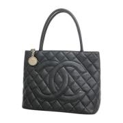 Chanel Vintage Pre-owned Laeder handvskor Black, Dam