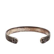 Gucci Vintage Pre-owned Metall armband Gray, Herr