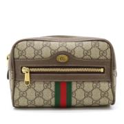 Gucci Vintage Pre-owned Canvas gucci-vskor Beige, Dam