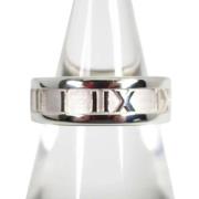 Tiffany & Co. Pre-owned Pre-owned Silver ringar Gray, Dam