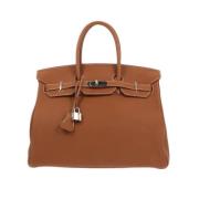 Hermès Vintage Pre-owned Laeder handvskor Brown, Dam