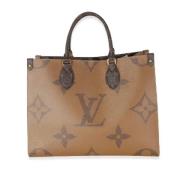 Louis Vuitton Vintage Pre-owned Canvas totevskor Brown, Dam