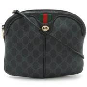 Gucci Vintage Pre-owned Canvas crossbodyvskor Black, Dam